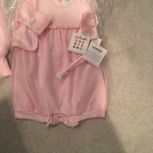 Girls outfit with matching headband NWT
